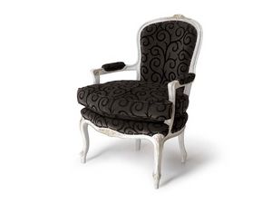 Art.303 armchair, Fauteuil de style classique pour salles de sjour et htels