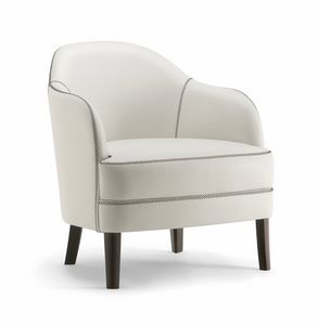 CHICAGO LOUNGE CHAIR 015 PL, Fauteuil artisanal