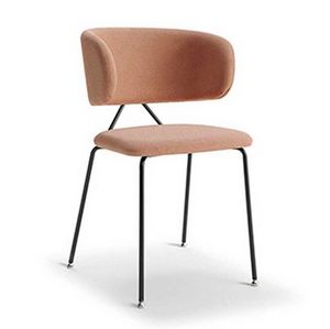 Ela Simple fauteuil, Fauteuil rembourr avec pieds en mtal