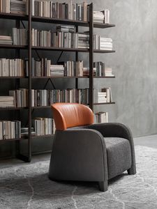 Bucket Lounge Chair, Fauteuil aux formes douces