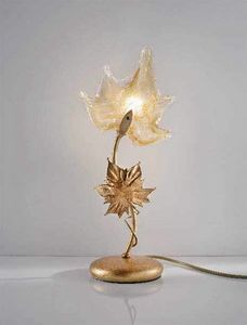 Elite table lamp, Lampe de chevet avec des diffuseurs faites avec des techniques de Murano