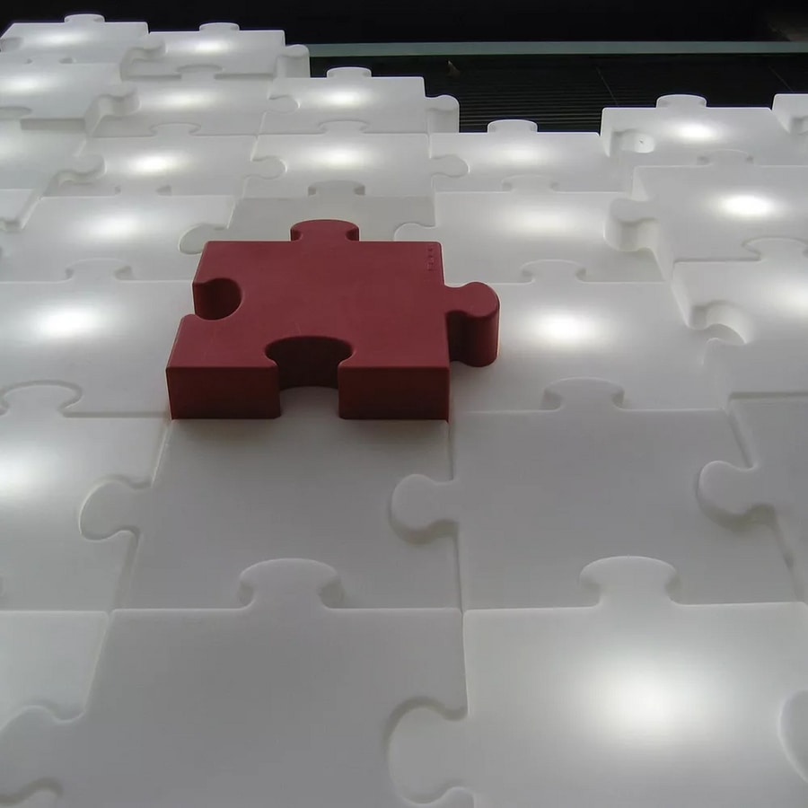 Lampe modulaire en forme de puzzle