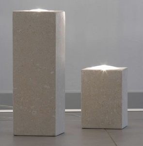 Pollicina, Lampe pour la maison, en pierre, clairage dichroque