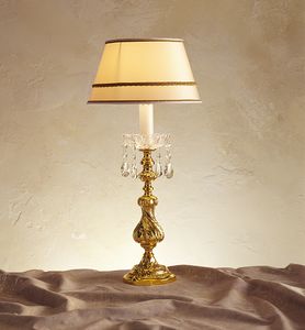 Charlne TL-01 G, Lampe de table  une lumire de style classique