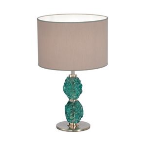 Charme 600/1LM, Lampe de table avec verre de Murano dcoratif