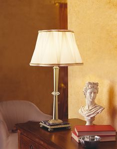 Christine TL-01 PG, Lampe de table en mtal avec socle en marbre