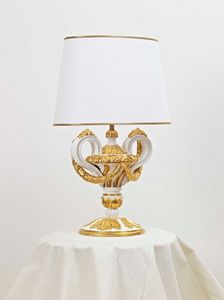 TABLE LAMP ART.LM 0006, Lampe de table sculpte  la main