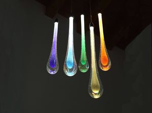 GOCCIA COLORATA, Lampe  suspension moderne, en forme de goutte colore