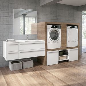 Stone comp. 05, Buanderie avec espace pour machine  laver et sche-linge