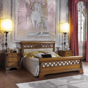 Art. 44572 Puccini, Lit double en bois perfor, pour les chambres