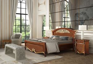 Fenice Art. 4301 - 4302, Lit classique avec beaucoup de glamour et de prestige