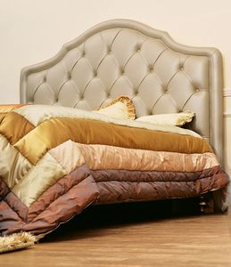 Kate, Lit double classique avec tte de lit rembourre tufted