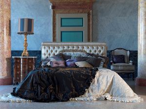 Tintoretto, Lit luxueux, capitonn, pour badrooms classiques