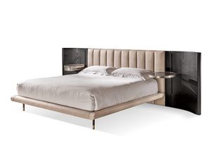 Mirage lit, Lit avec grande tte de lit en bois