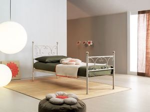 Vienna single bed, Lit simple de style Art Nouveau, des htels lgants