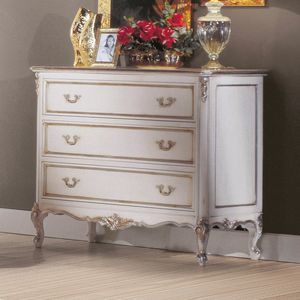 Eternity - Romantiche Atmosfere ROM719, Commode 3 tiroirs avec dtails sculpts