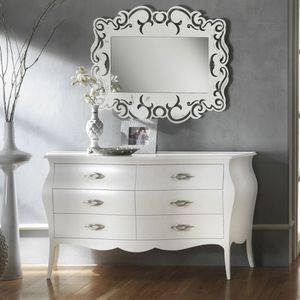 Tendenze TENDENZE3246-A, Commode arrondie  6 tiroirs