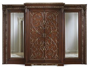 4062AB, Armoire d'entre avec deux miroirs