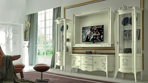 Arabesque meuble tlvision, Meuble tl de style baroque