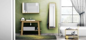 Bath Table 05, Armoire de toilette avec miroir et tablette