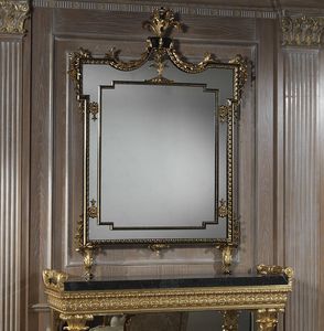 Art. 2095 miroir, Miroir rectangulaire avec cadre sculpt