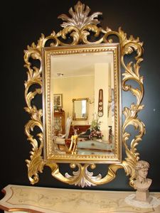 Art. 400, Miroir classique avec finition or, pour la maison