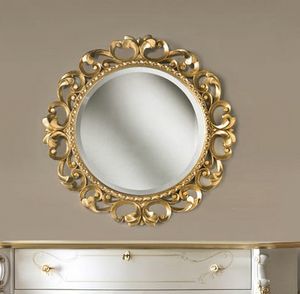 Art. 805, Miroir rond en or