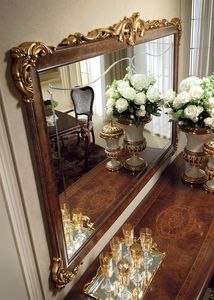 Donatello miroir, Luxe classique miroir, cadre sculpt et dcor  la main, pour chaque pice de style noclassique