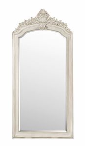 Miroir 5037, Miroir de style classique, avec cadre en bois sculpt