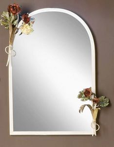 SP.8055, Miroir avec cadre avec des dcorations florales