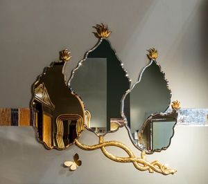 SP30 miroir, Feuilles miroir de forme avec finition  la feuille d'or