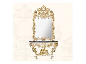 Wall Mirror art. 157, Miroir avec cadre dcor, style rococo