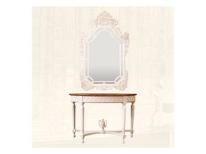 Wall Mirror art. 163, Miroir en bois sculpt  la main, pour les salons de luxe