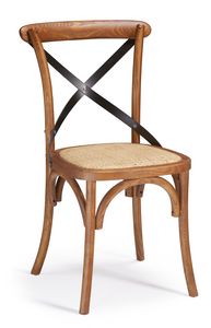 SE 431/M1, Chaise en bois avec une croix de fer
