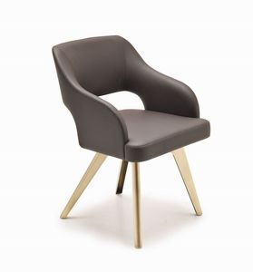 Adria chaise, Prsident saveur vintage, avec finition personnalisable