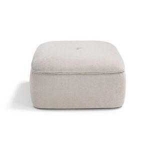 Teo, Pouf carr avec conteneur confortable