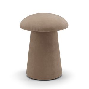 Ugo, Pouf, cuir ou tissu en forme de champignon