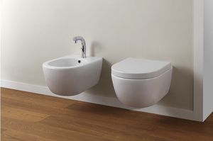 COVER WC BIDET WALL HUNG, Mur accroch WC et bidet, en cramique