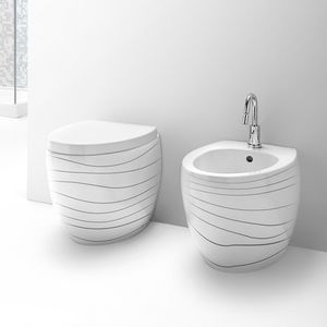 OVAL WC BIDET, Sanitaires en cramique, diverses finitions disponibles