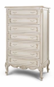 Commode 3576, Commode aux formes linaires et essentielles, style classique