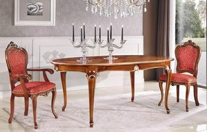 Art. 3032, Table ovale extensible