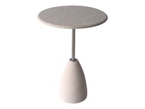 Element 2, Table pour les bars, plateau et base en pierre