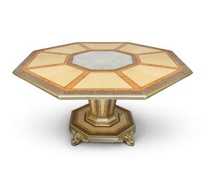 AGNES / table, Table luxueuse avec plateau octogonal