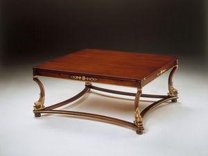 Art. 223/Q Nettuno, Table basse classique en bois, pour la rception