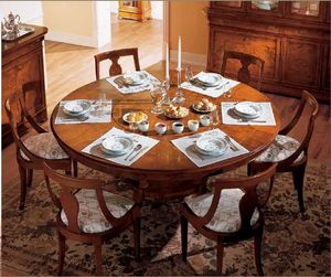 Art. 799/LZ, Table  manger avec Round Top
