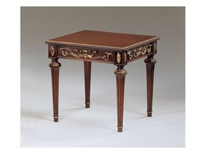 Art. 911 Dec, Petites tables classiques en bois sculpt, pour la salle de luxe