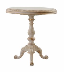 Table d'appoint 6262, Table d'appoint ronde au style classique