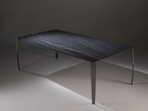 Spider table, Table  manger avec plateau en cramique