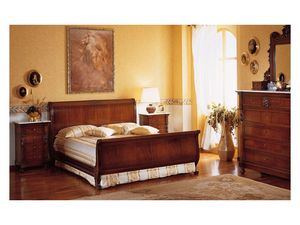 Art. 973 bedside table '800 Siciliano, Chevets en bois, avec dessus en marbre, pour des htels de luxe