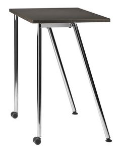 GIKO 750 R, Petite table avec base en mtal avec des roues, pour les coles et les bureaux
